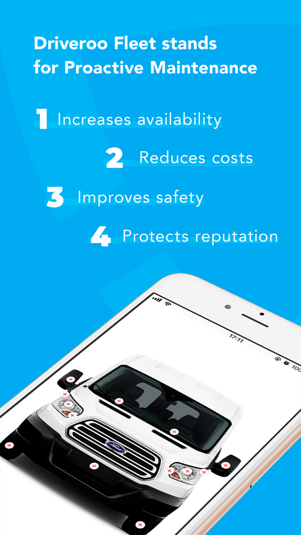 screenshot of Driveroo eDVIR